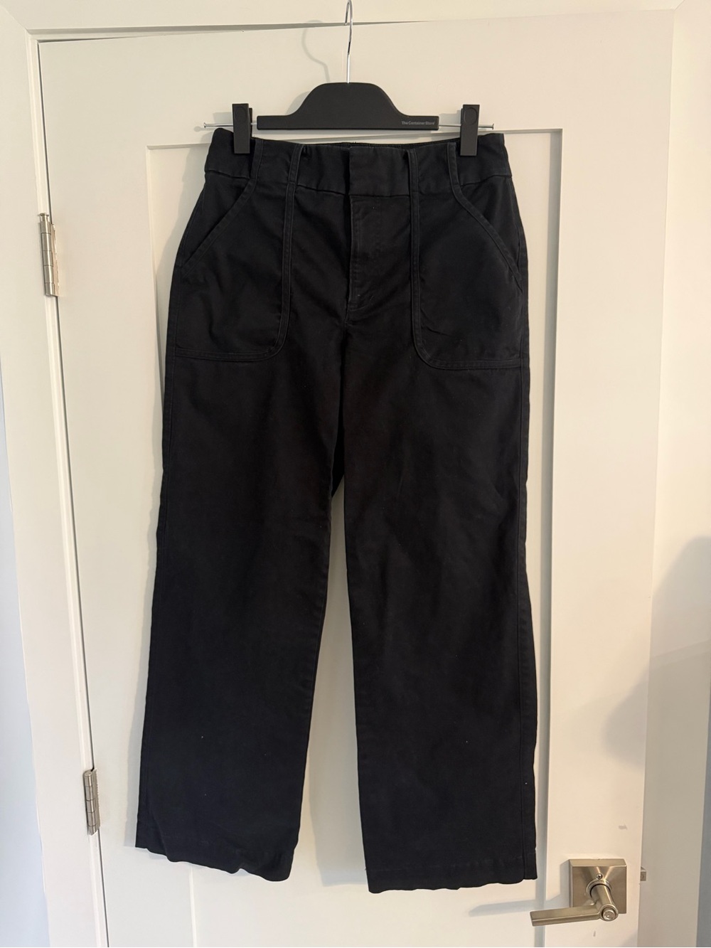 LOFT Black Straight-Leg Pants Size 2